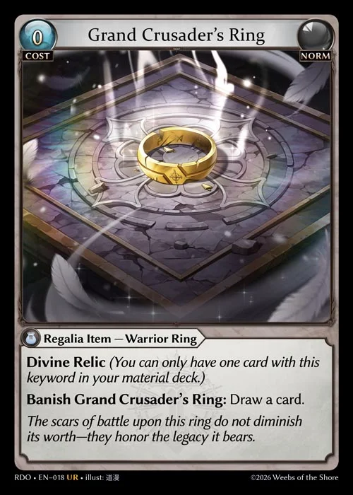 Grand Crusader’s Ring