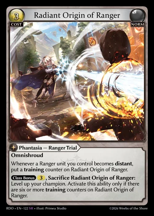 Radiant Origin of Ranger