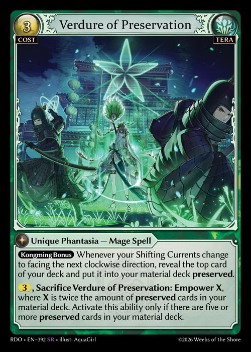 Verdure of Preservation